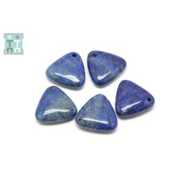 Pandantiv Lapis Lazuli Natural cu Gaura Triunghi - 29x30x9 mm - 1 Buc