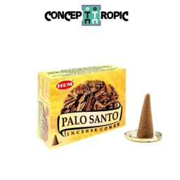 Conuru Parfumate HEM Palo Santo - 20 g - Gardianul Energiei Pozitive - Incense Cones - 1 Set
