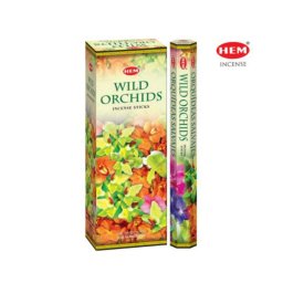 Betisoare Parfumate HEM Wild Orchids - 15 g - Aroma Rafinatei Salbatice - Incense Sticks - 1 Set