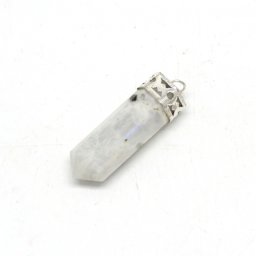 Pandant Piatra Lunii Obelisc - 41 x 10 mm - 1 Buc
