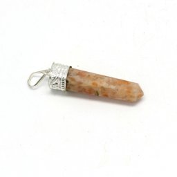 Pandant Piatra Soarelu Obelisc - 29x10 mm - 1 Buc