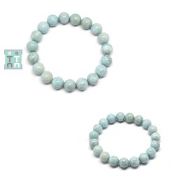 Bratara Larimar Diametru 56 mm Rotunda 10 mm