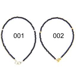 Bratara din Piatra Soarelui Sintetica Rotunda Fatetata 2x2 mm - Diamteru 54 mm - Accesorii Argint 925 - Gold Filled - 1 Buc