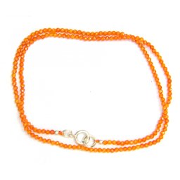 Colier din Zircon Colorat Rotund Fatetat 2x2 mm - Accesorii Argint 925 - 1 Buc