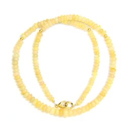 Colier Opal de Foc Disc 1,5-4 x 3-6 mm - Accesorii Gold Filled