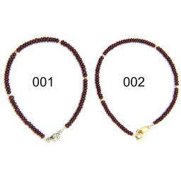 Bratara Rubin Disc 1 x 2-3 mm - Diametru 52 mm - Accesorii de Argint 925 - Gold Fiiled
