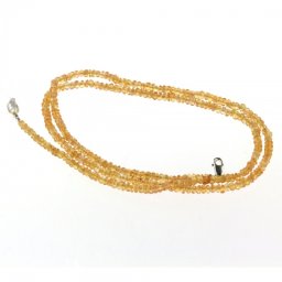 Colier safir Galben Accesorii Argint 925