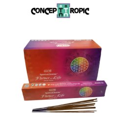 Betisoare Parfumate Hem - Spiritual Scents Flower of Life - Masala Incense 15 g