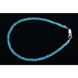 Bratara din Apatit Albastru - 2-4 mm
