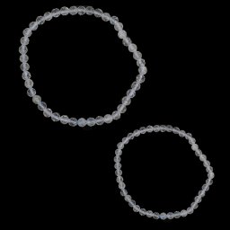 Bratara din Topaz Natural - Diametru 52 mm - Rotund Fatetat 4-4,9 mm - 1 Buc