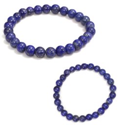 Bratara din Lapis Lazuli Natural - Rotunda 8-8,9 mm - Diametru 56 mm - 1 Buc