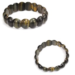 Bratara din Ochi de Soim Natural - Diametru 60 mm - Perna 12x16 mm - 1 Buc