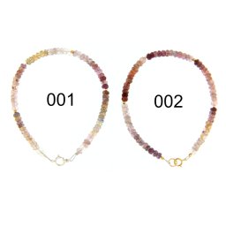 Bratara Spinel Burma Natural Disc Fatetat 1,6-2,5 x 4 mm - Diametru 56 mm - Accesorii Argint 925 - Gold Filled