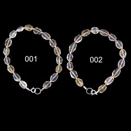 Bratara Citrin Natural Oval Fatetat 7-10 x 6-7 mm Diametru 55 mm - Accesorii Argint 925 - Gold Filled