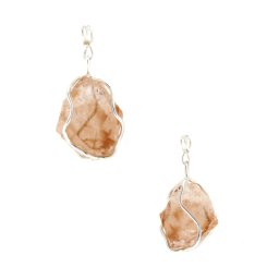 Pandantiv Topaz Imperial cu Argint 925 - 34x17x8 mm - Unicat
