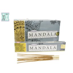 Betisoare Parfumate - Deepika - Mandala Pure si Natural - 15 g