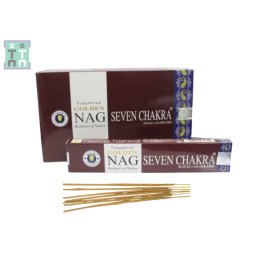 Betisoare Parfumate - Vijayshree Golden - Nag Seven Chakra Masala Agrabathi 15 g