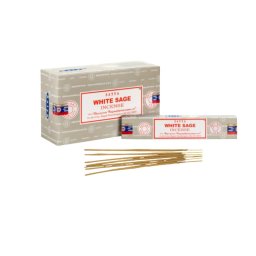 Betisoare Parfumate Salvie Alba - Satya - White Sage Incense 15 g