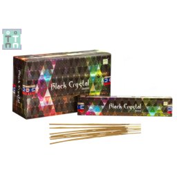Betisoare Parfumate - Satya - Black Crystal Incense 15 g
