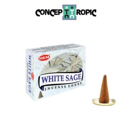 Conuri Parfumate Salvie Alba - HEM white Sage Incense Cones
