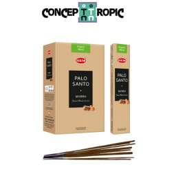 Betisoare Parfumate - HEM Palo Santo Myrrh - Natural Masala Incense - 15 g