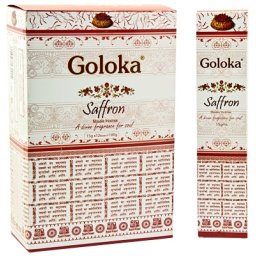 Betisoare Parfumate Goloka - Saffron 15g