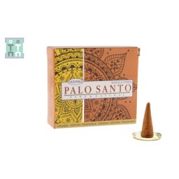 Conuri Parfumate Deepika Palo Santo Pure si Natural - 15 g - Gardianul Energiei Pozitive - 1 Set