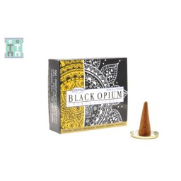 Conuru Parfumate Deepika Black Opium Pure si Natural - 15 g - Parfumul Constiintei Expandate - 1 Set