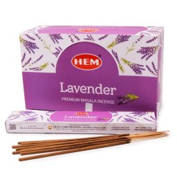 Betisoare Parfumate HEM Lavender 15 g - Premium Masala