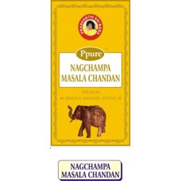 Betisoare Parfumate Ppure Nagchampa - Masala Chandan 15 g