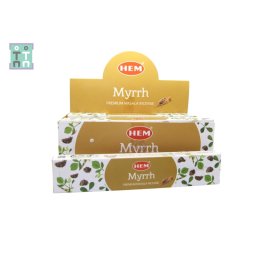 Betisoare Parfumate HEM - Myrrh - Premium Masala Incense - 15 g
