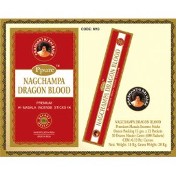 Betisoare parfumate Ppure - Nagchampa Dragon Blood - masala