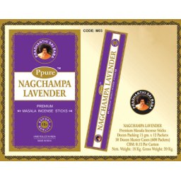 Betisoare parfumate Ppure - Nagchampa Lavender - Lavande 15g