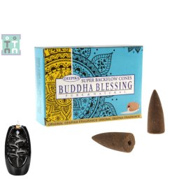 Conuri Parfumate - Deepika - Buddha Blessing - Backflow - Pure si Natural 15 g
