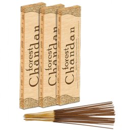 Betisoare Parfumate - Karnataka Forest Fragrance Natural Incense - Forest Chandan 50 gr - 10 Buc