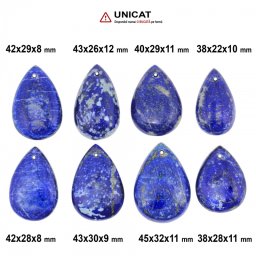 Pandantiv Lapis Lazuli cu Gaura 38-45 x 22-32 x 8-12 mm - Unicat