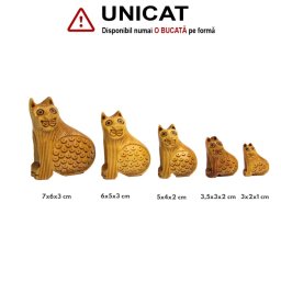 Bufnita - Figurina din Lemn - 3-7x3-5x1-3 cm - 1 Buc