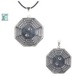 Pandantiv de Argint 925 Yan Yang - 38 x 27 x 1 mm - 1 Buc