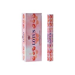 Betisoare Parfumate HEM Lotus - 15 g - Floarea Iluminarii Divine - Incense - 1 Set