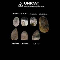 Cabochon Kunzit Roz de Fotma Ovala - 14-29 x 11-25 x 6-12 mm