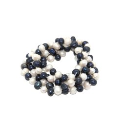 Colier Perle de Cultura Neregulate - 8-10 x 9-11 mm