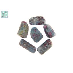 Rubin in Kyanit Rulat Natural - 26-35 x 14-21 mm - ( L ) - 1 Buc