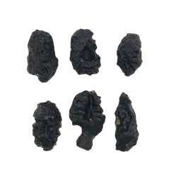 Tectita Indochina - Indochinite Tektite Naturala Picatura - Sticla de Contact Meteorit 14-22 x 8-13 mm - ( S ) - 1 Buc