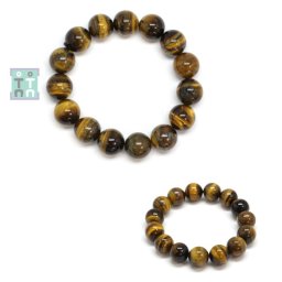 Bratara Ochi de Tigru Diametru 62 mm - Rotund 14x14 mm