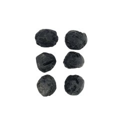 Tectita Philipine Naturala Bruta Neregulata - Varietate de Tektita - Sticla de Contact Meteorit - 18-26 x 17-22 mm - ( M ) - 1 Buc