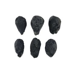 Tectita Philippine Naturala Burta Picatura - Sticla de Contact Meteorit 32-37 x 18-22 mm - ( XL ) - 1 Buc