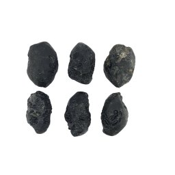 Tectita Philippine Naturala Burta Oval - Sticla de Contact Meteorit 24-30 x 16-19 mm - ( L ) - 1 Buc