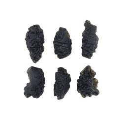 Tectita Indochina - Indochinite Tektite Naturala Picatura - Sticla de Contact Meteorit 21-27 x 10-14 mm - ( L ) - 1 Buc