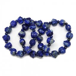 Bratara Lapis lazuli Diametru 58 mm, Animal - 15 x 10 mm