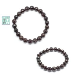 Bratara Granat Diametru 56 mm - Margele Rotund 9-9,9 mm